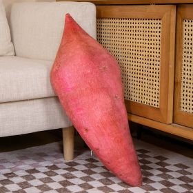 Vegetables Style Pillow Cute Sofa Back Cushion (Option: Sweet Potato)