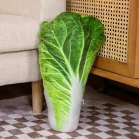 Vegetables Style Pillow Cute Sofa Back Cushion (Option: Cabbage)