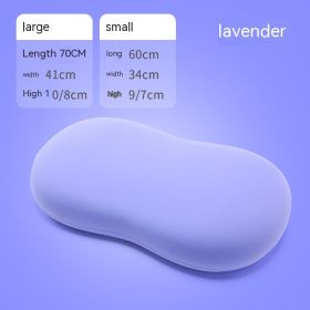 Cat Belly Pillow Cat Pillow Memory Pillow Sleeping Cute (Option: Light Purple Large-As Shown In The Figure)