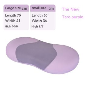 Cat Belly Pillow Cat Pillow Memory Pillow Sleeping Cute (Option: Taro Purple Large-As Shown In The Figure)