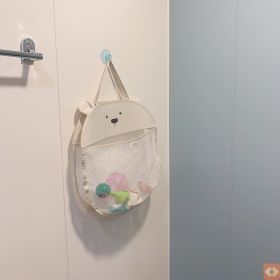 Children's Toy Bathroom Hanging Storage Bag (Option: Gray Bear-40x40x5cm)