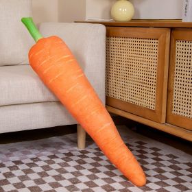 Vegetables Style Pillow Cute Sofa Back Cushion (Option: Carrot)