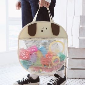 Children's Toy Bathroom Hanging Storage Bag (Option: Khaki Puppy-40x40x5cm)