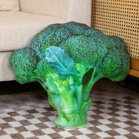 Vegetables Style Pillow Cute Sofa Back Cushion (Option: Broccoli)
