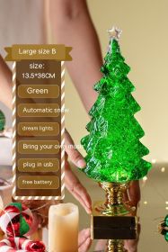 Desktop Mini Luminous Tree Decorative Lamp Layout (Option: P)
