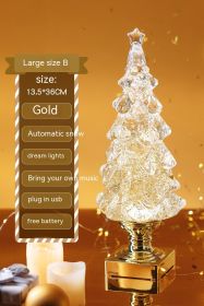 Desktop Mini Luminous Tree Decorative Lamp Layout (Option: O)