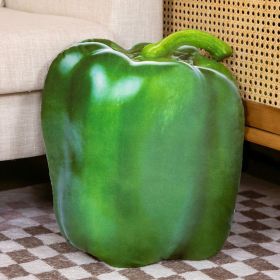 Vegetables Style Pillow Cute Sofa Back Cushion (Option: Green Pepper)