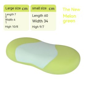 Cat Belly Pillow Cat Pillow Memory Pillow Sleeping Cute (Option: Honeydew Green Large-As Shown In The Figure)