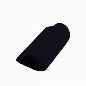 Footrest High Rebound Sponge Foot Rest Pillow (Option: Black-Large Size)